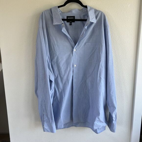 Bonobos Other - Bonobos Classic Button Down Shirt men’s 4XL Long Blue Business Career